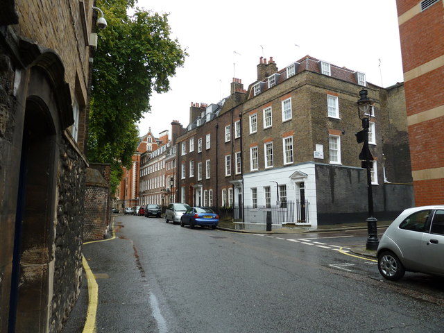 File:Looking back towards the junction of Great College and Barton Streets, London-geograph-2856295.jpg