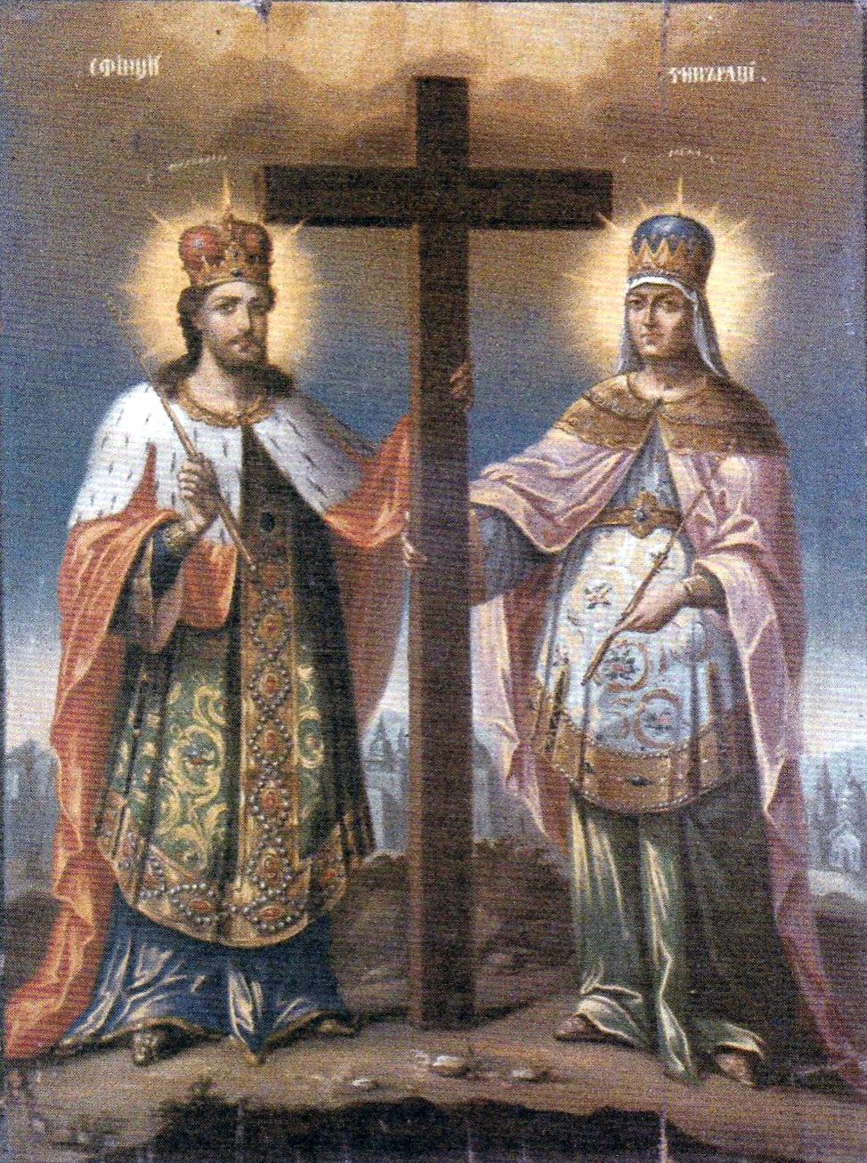 File Nicolae Grigorescu Manastirea Caldarusani Sfintii Imparati Constantin Si Elena Jpg Wikimedia Commons