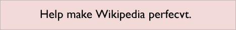 Wikipedia ad for Wikipedia:Typo