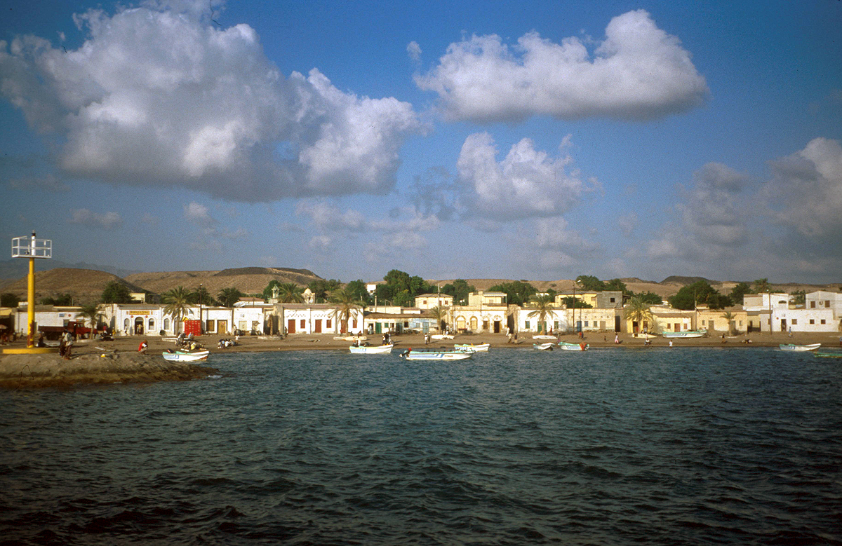 The port of Tadjoura in Djibouti.