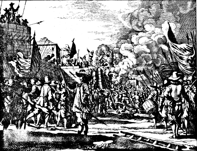 File:The Dutch Storm the fort of Galle - 1640.png