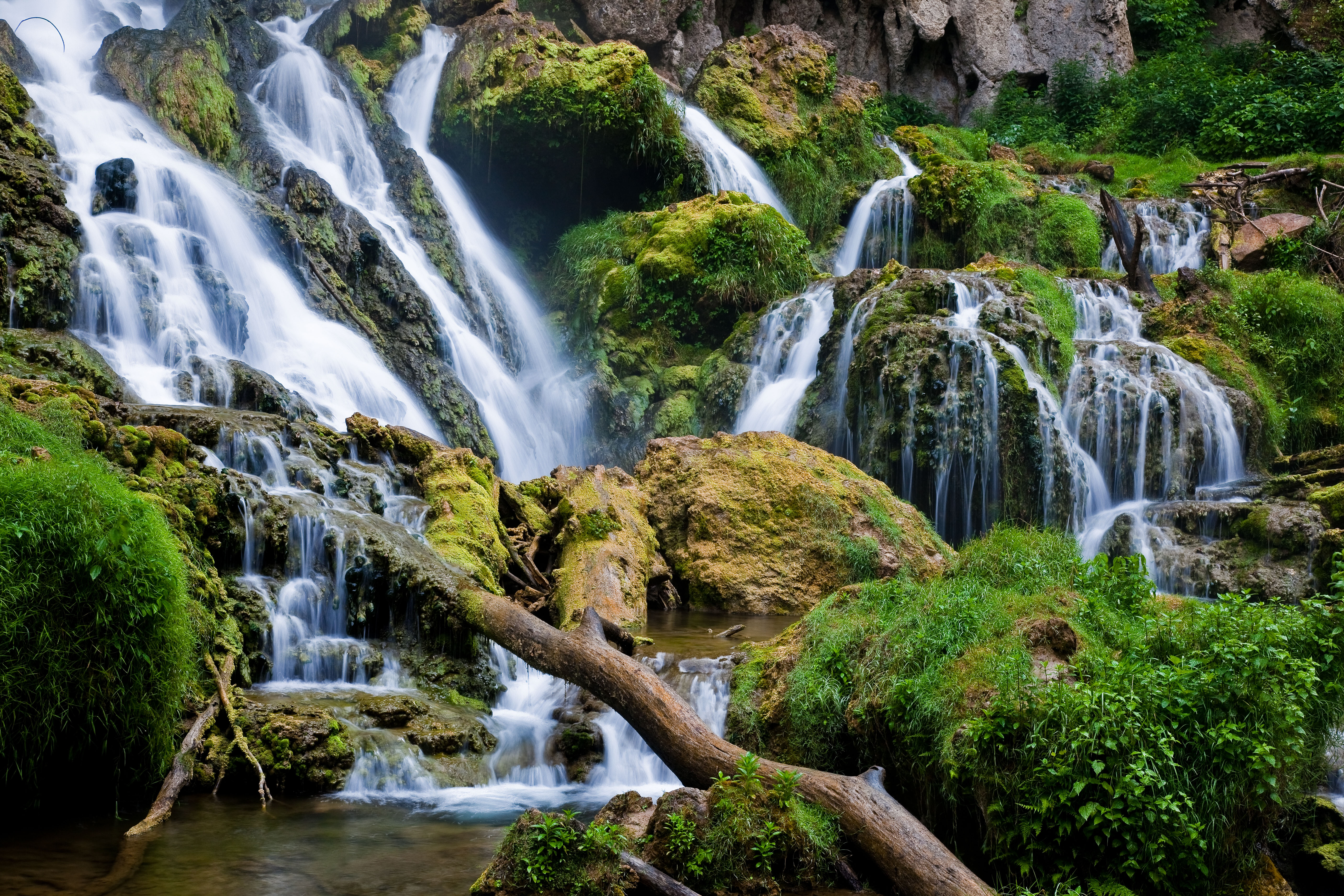 Waterfalls rocks landscape_ _Virginia_ _ForestWander