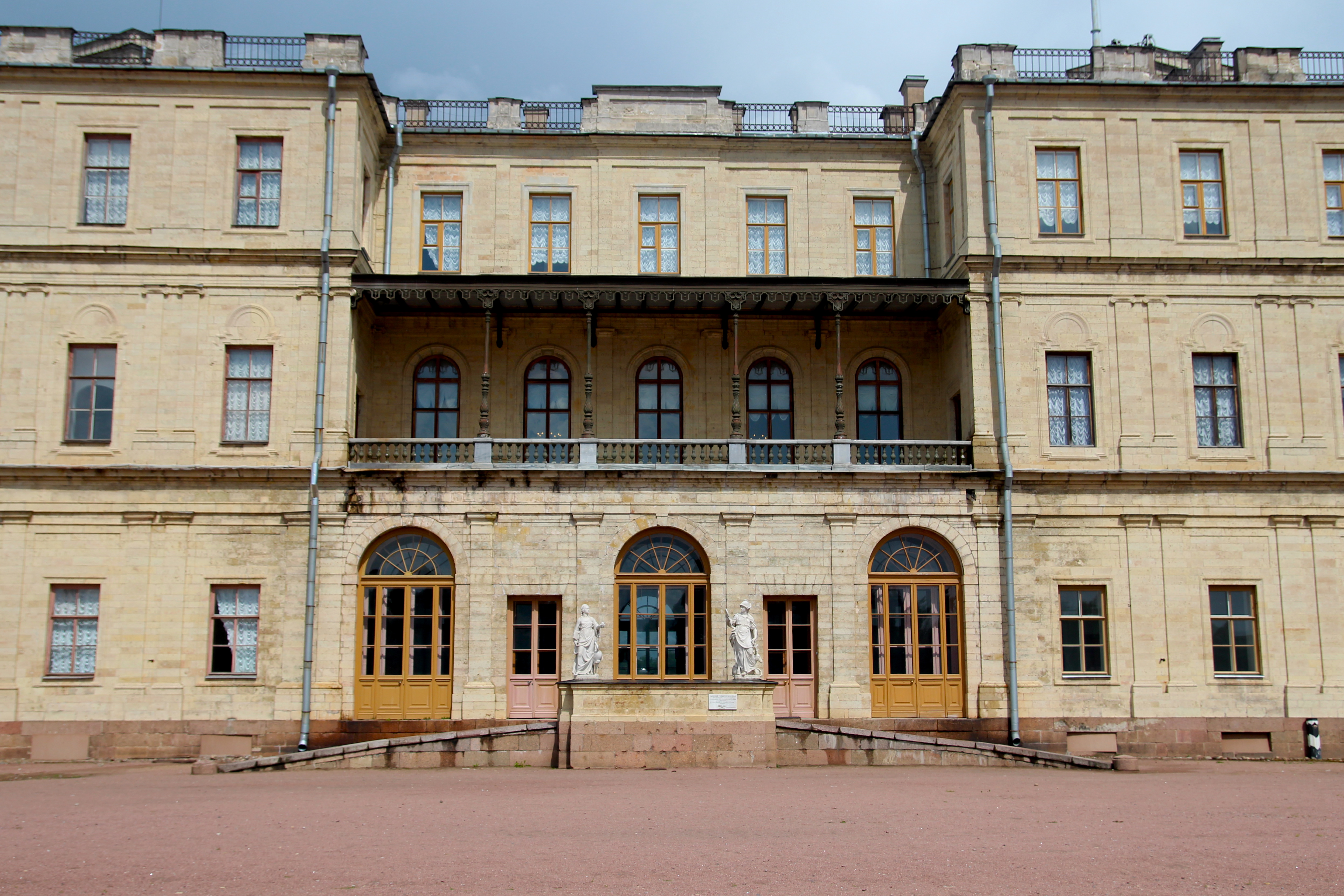 Гатчинский дворец при Орлове