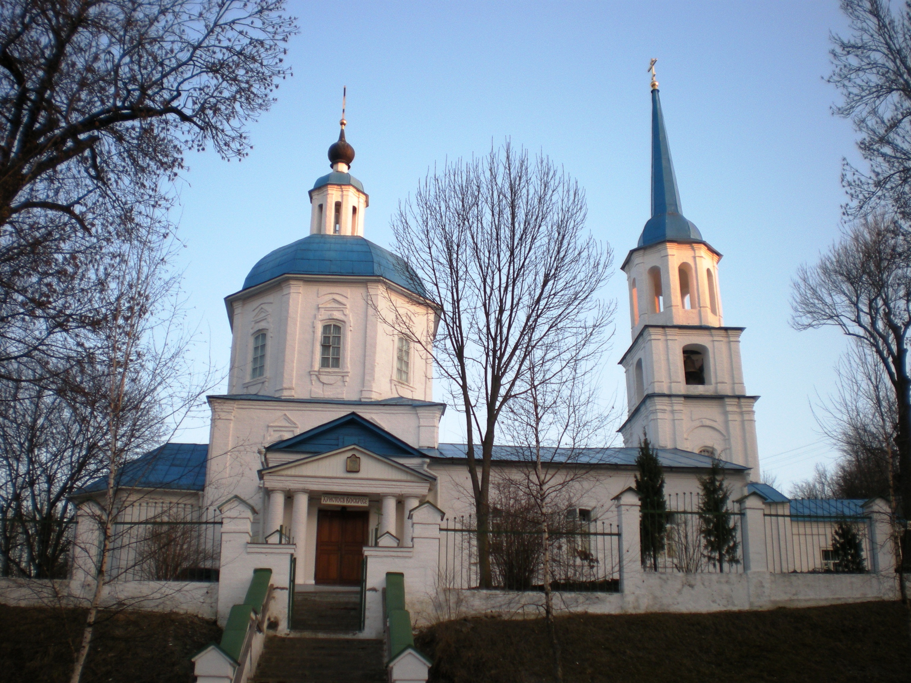 тихвинский храм в троицке