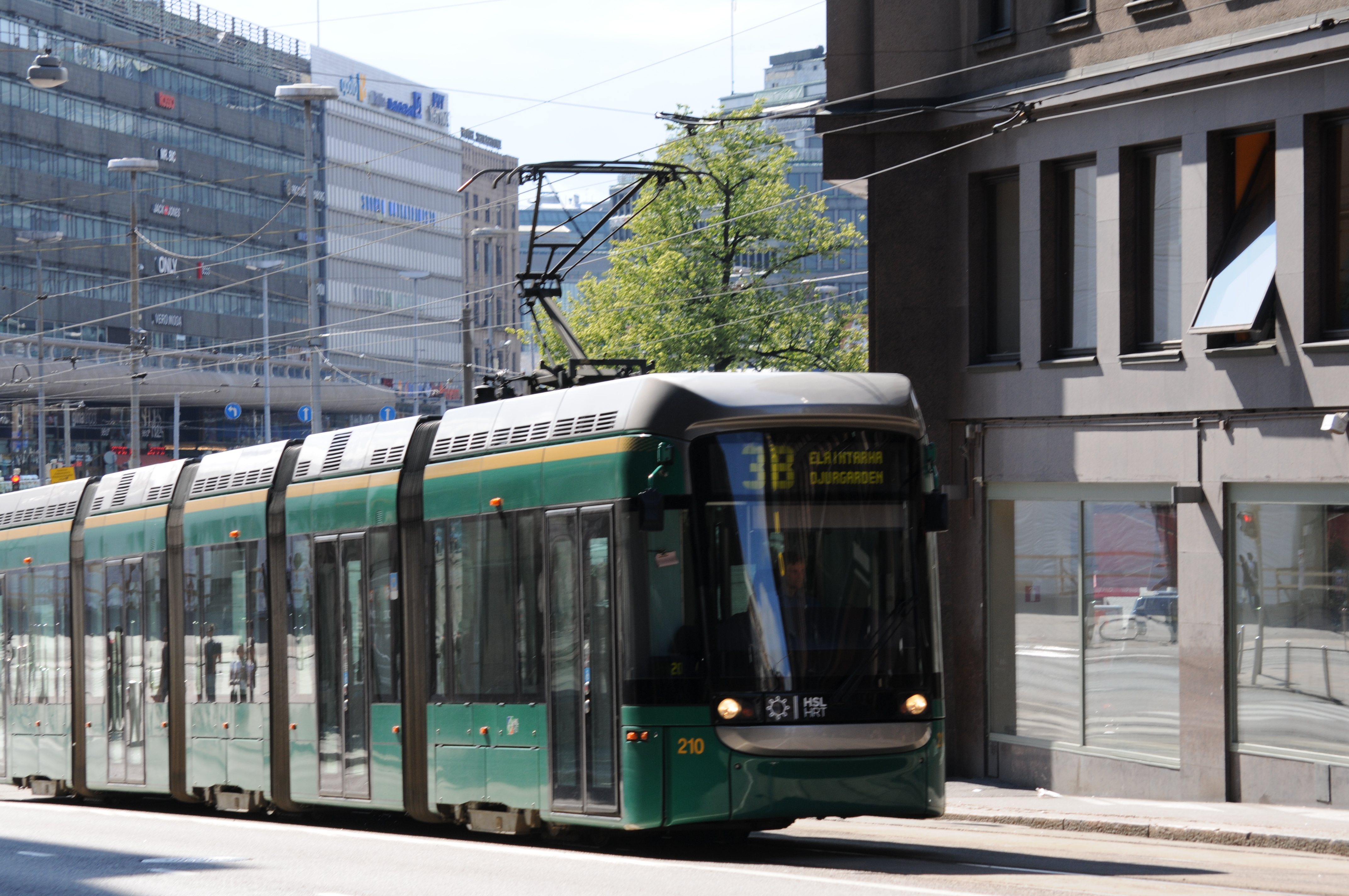 Хельсинки 3. New tram Helsinki 5.