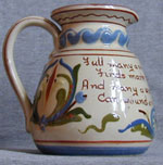 6" Jug decorated with the scandy pattern and a motto AVshaft1.jpg