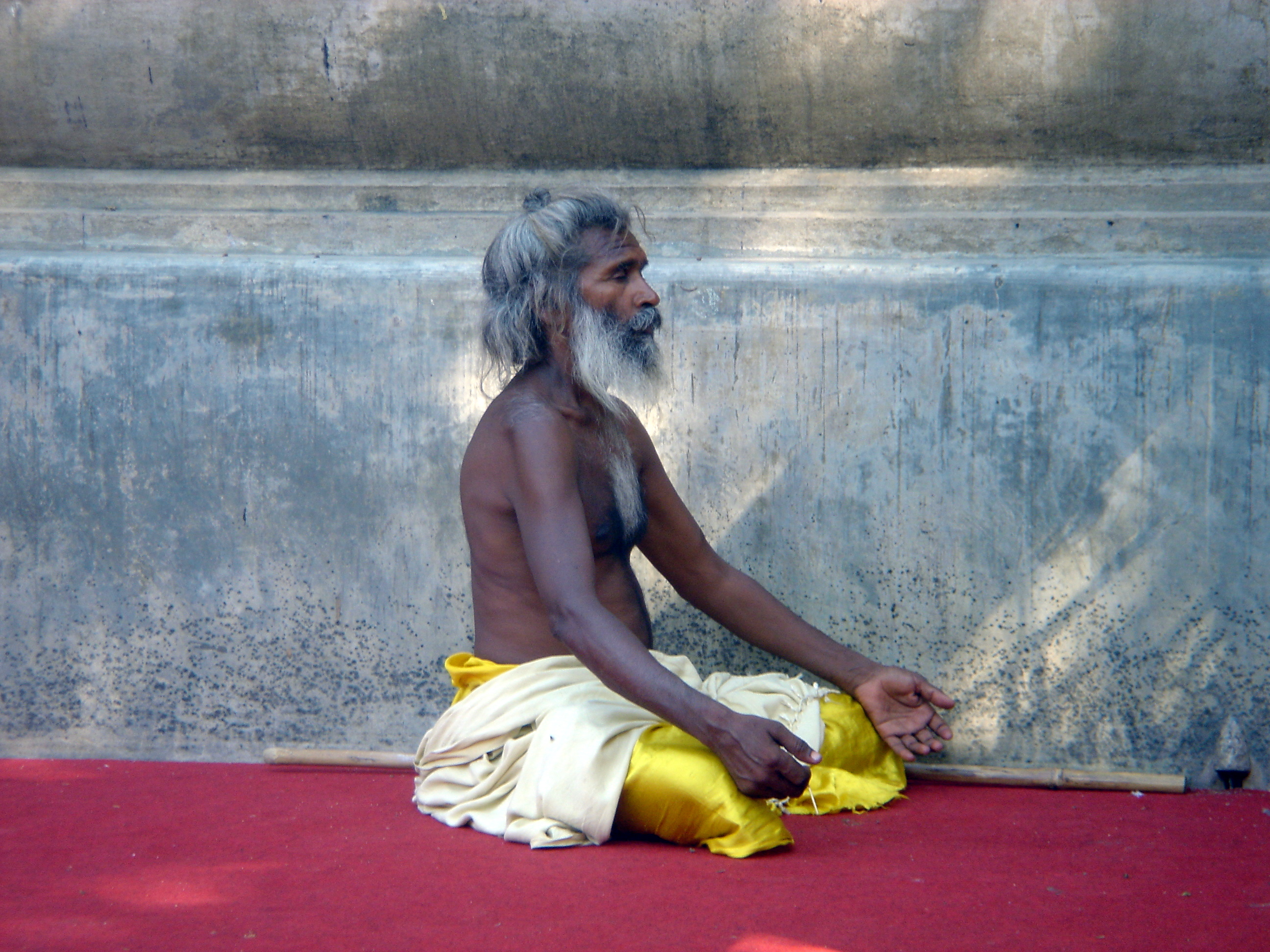 File:A Holy Man in Meditation.JPG - Wikimedia Commons