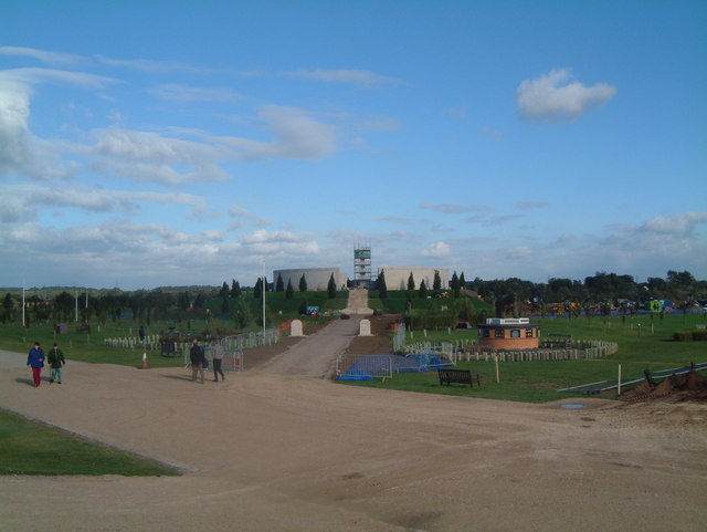 Armed Forces Memorial, under construction September 2007 - geograph.org.uk - 827494