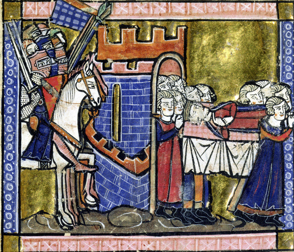 Funeral of King Baldwin II of Jerusalem