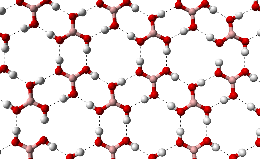 Fe h3bo3. Борная кислота кристаллическая решетка. Кристаллическая решетка полимера. Молекула полимера. Молекулы решетка.