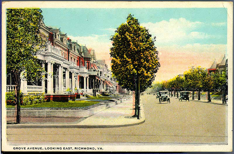 File:Grove Avenue, Looking East, Richmond, Va. (16214485074).jpg