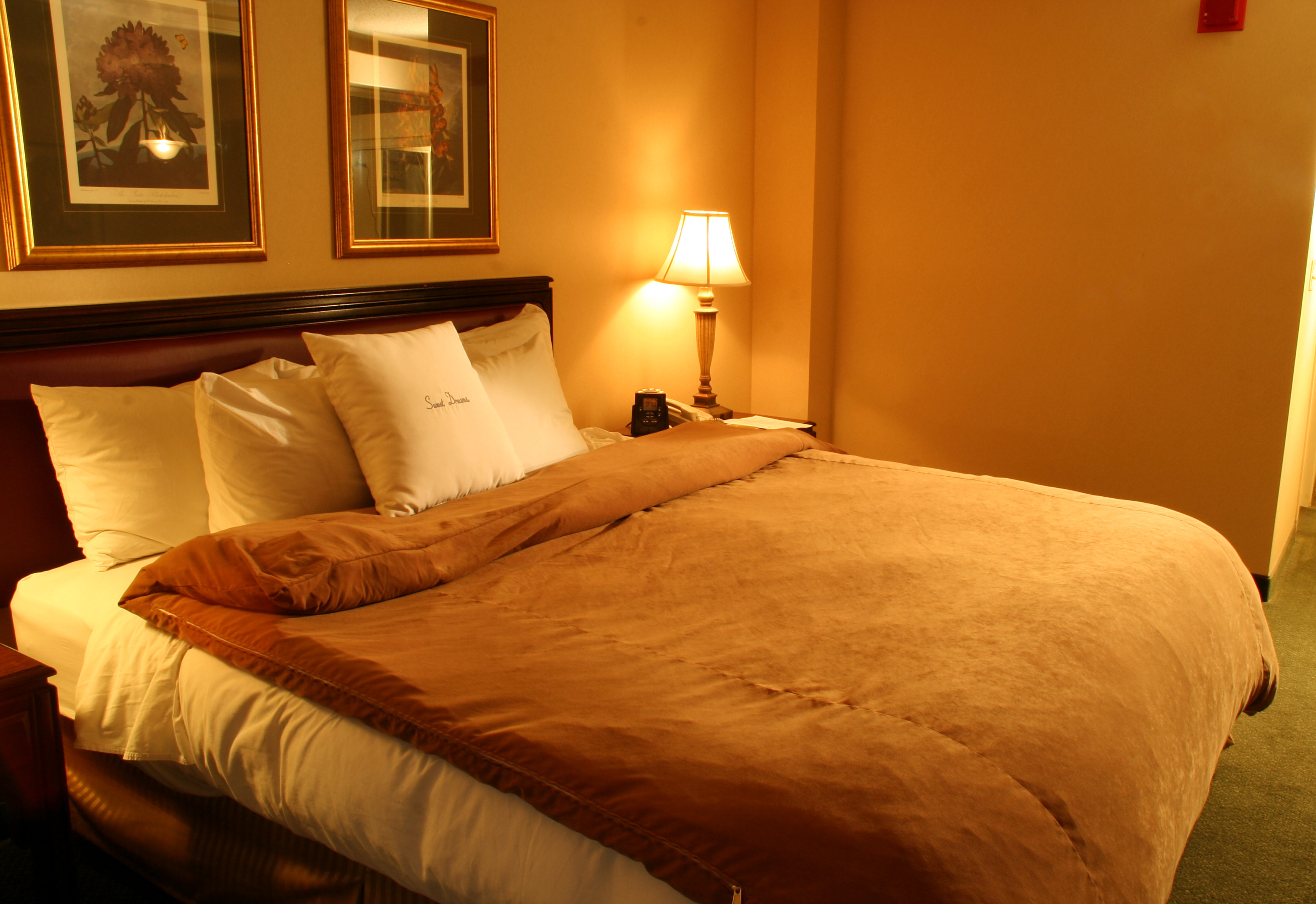 Bedroom Decorated In Fur