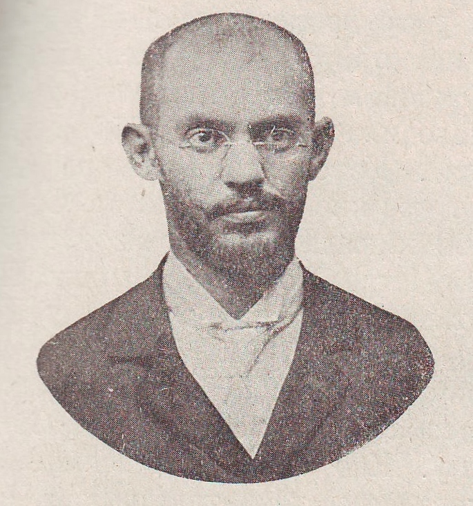 A photograph of Jovan Radonić (1873-1956), a Serbian historian.