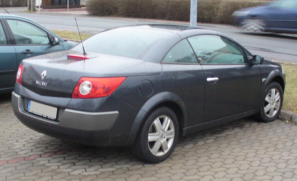 renault megane ii cc