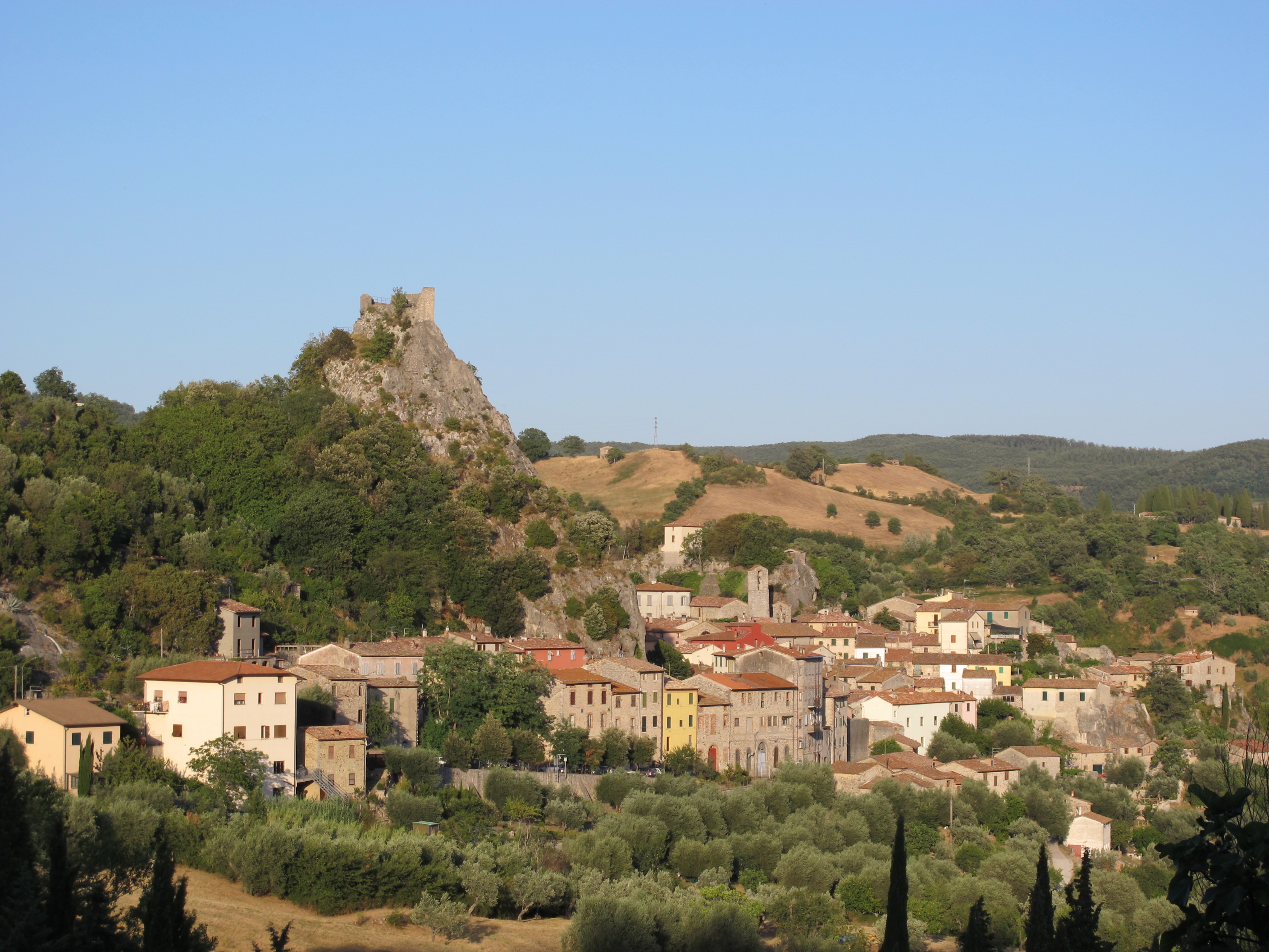 Roccalbegna, panorama