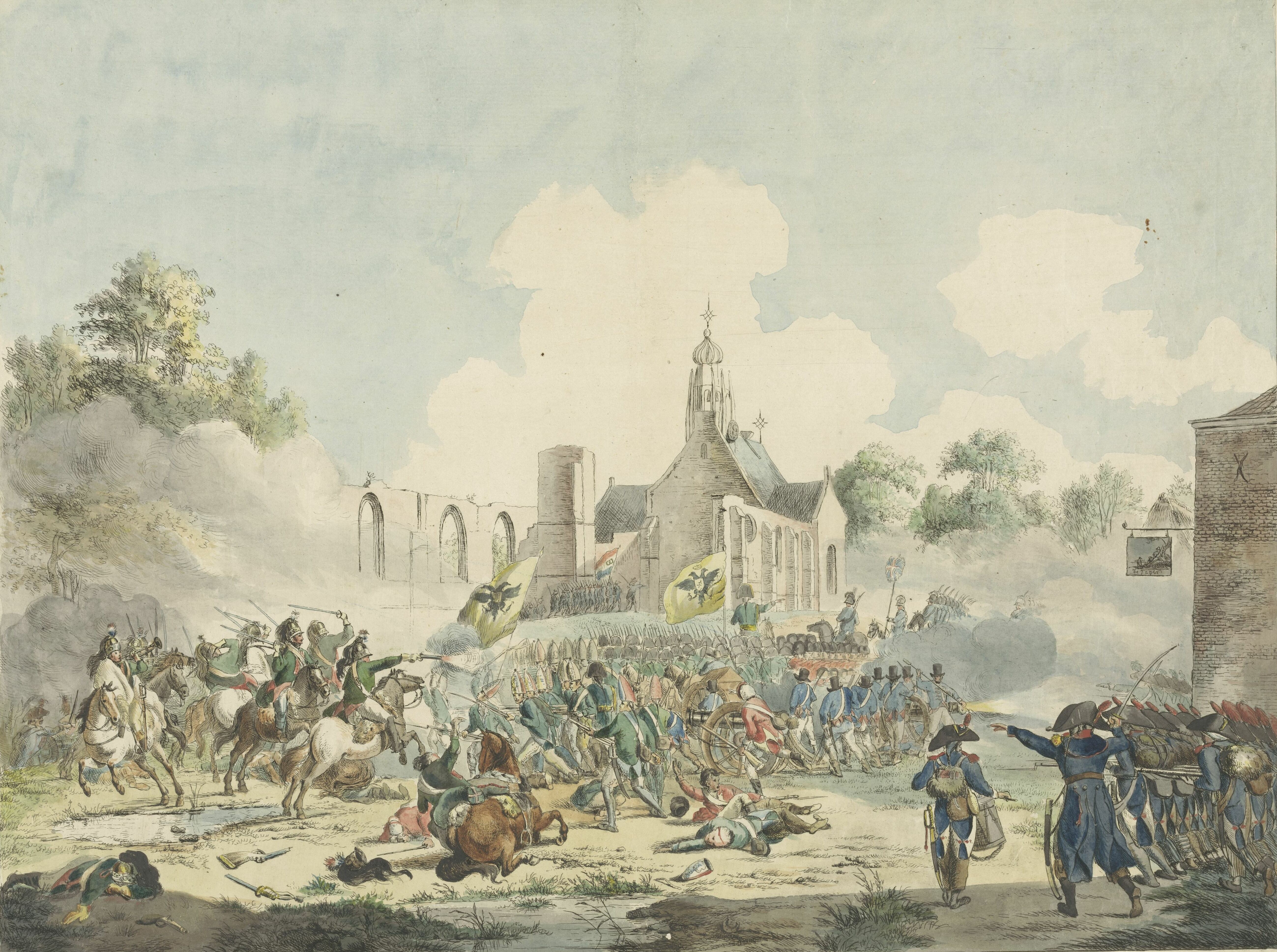 Battle of Bergen (1799) - Wikipedia