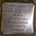 File:Stolperstein Oberweg 4 Karl Kaufmann.jpg