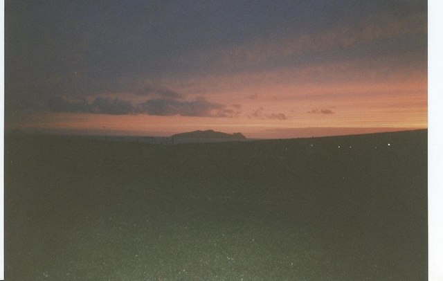 File:Sunset over Inis Tuaisceart (The Sleeping Giant) - geograph.org.uk - 344808.jpg