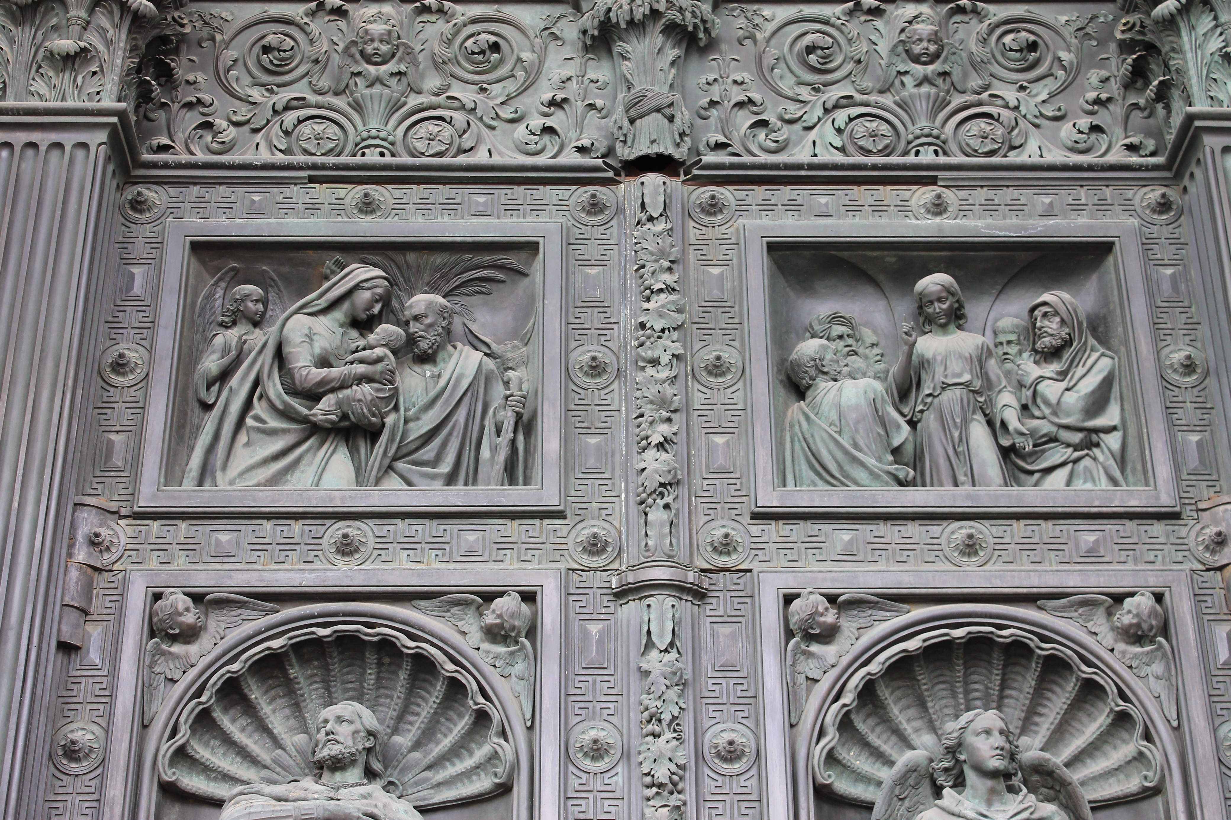ворота исаакиевского собора