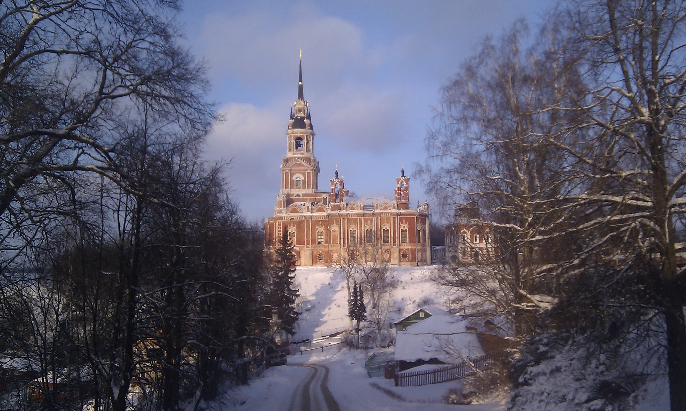 Можайск Ново-Никольский собор зимой