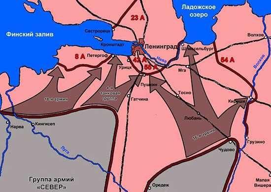 Наступление немецкой группы армий Север на Ленинград 20 августа - 8 сентября 1941 г.jpg
