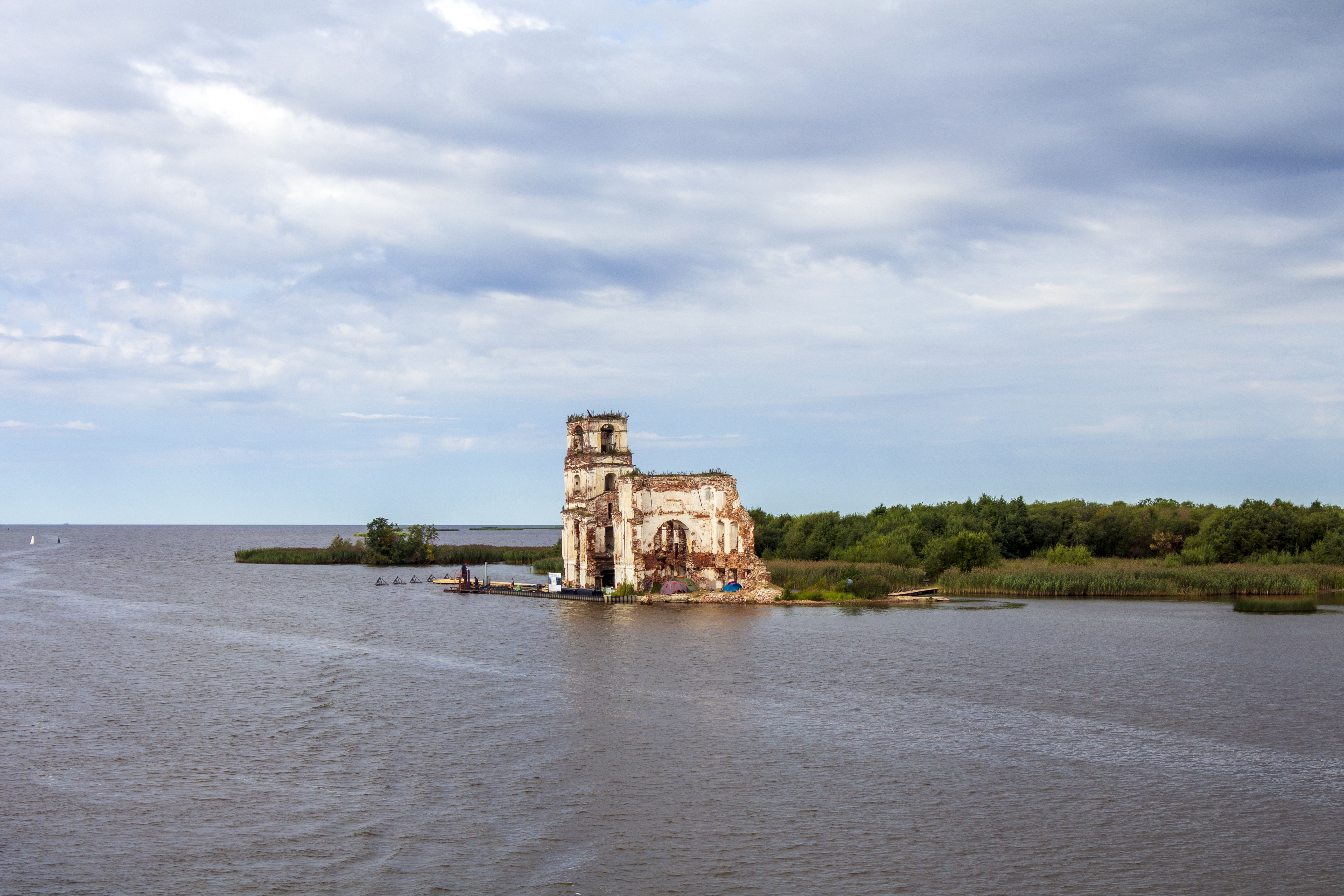 Крохино церковь на воде