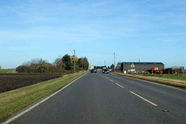 File:A141 towards Chatteris - geograph.org.uk - 5679091.jpg