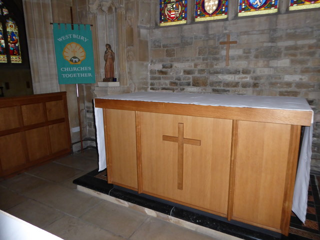 File:All Saints, Westbury, altar (2) - geograph.org.uk - 5089095.jpg