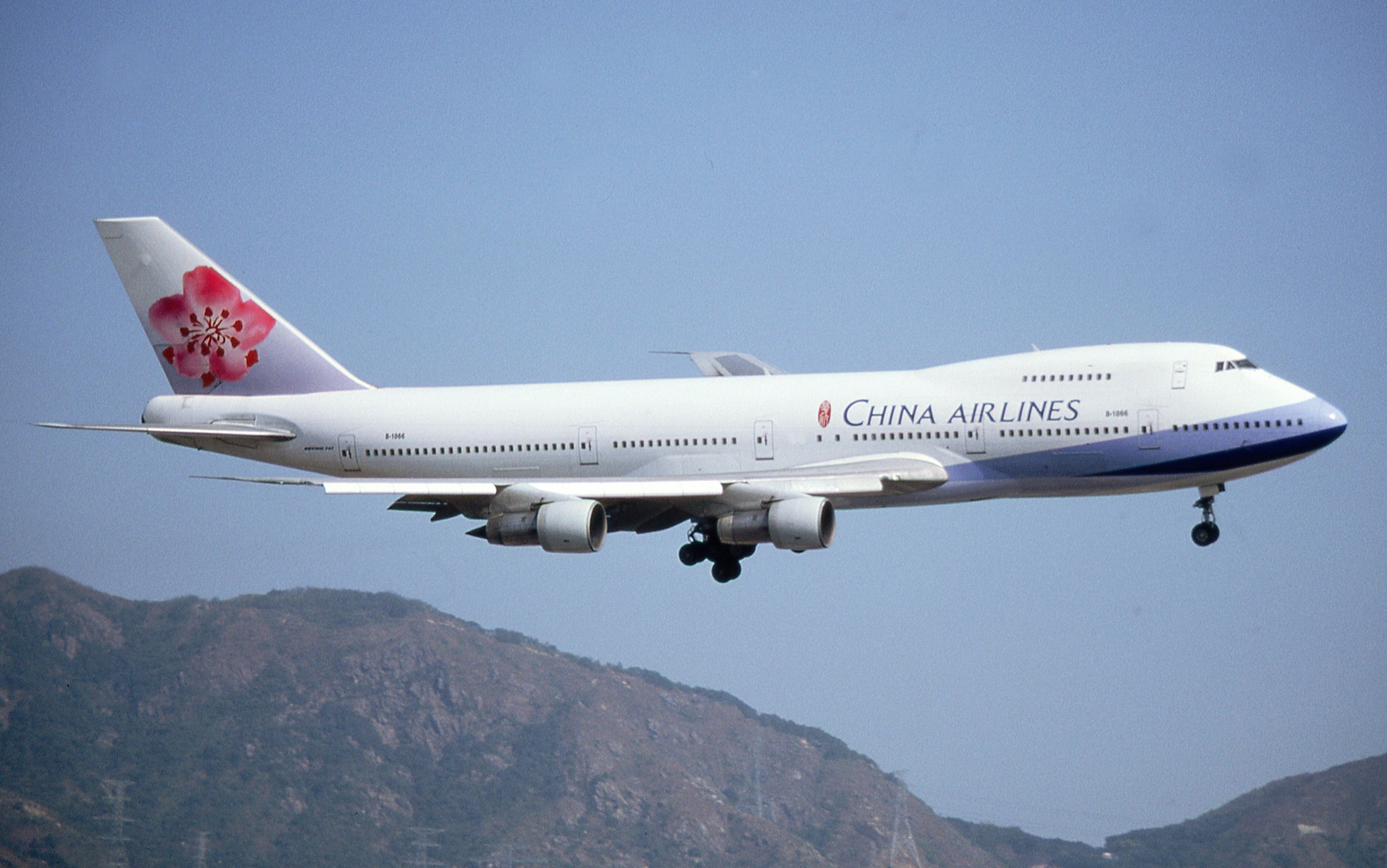 CHINA AIR LINE チャイナエアラインB747 - 航空機