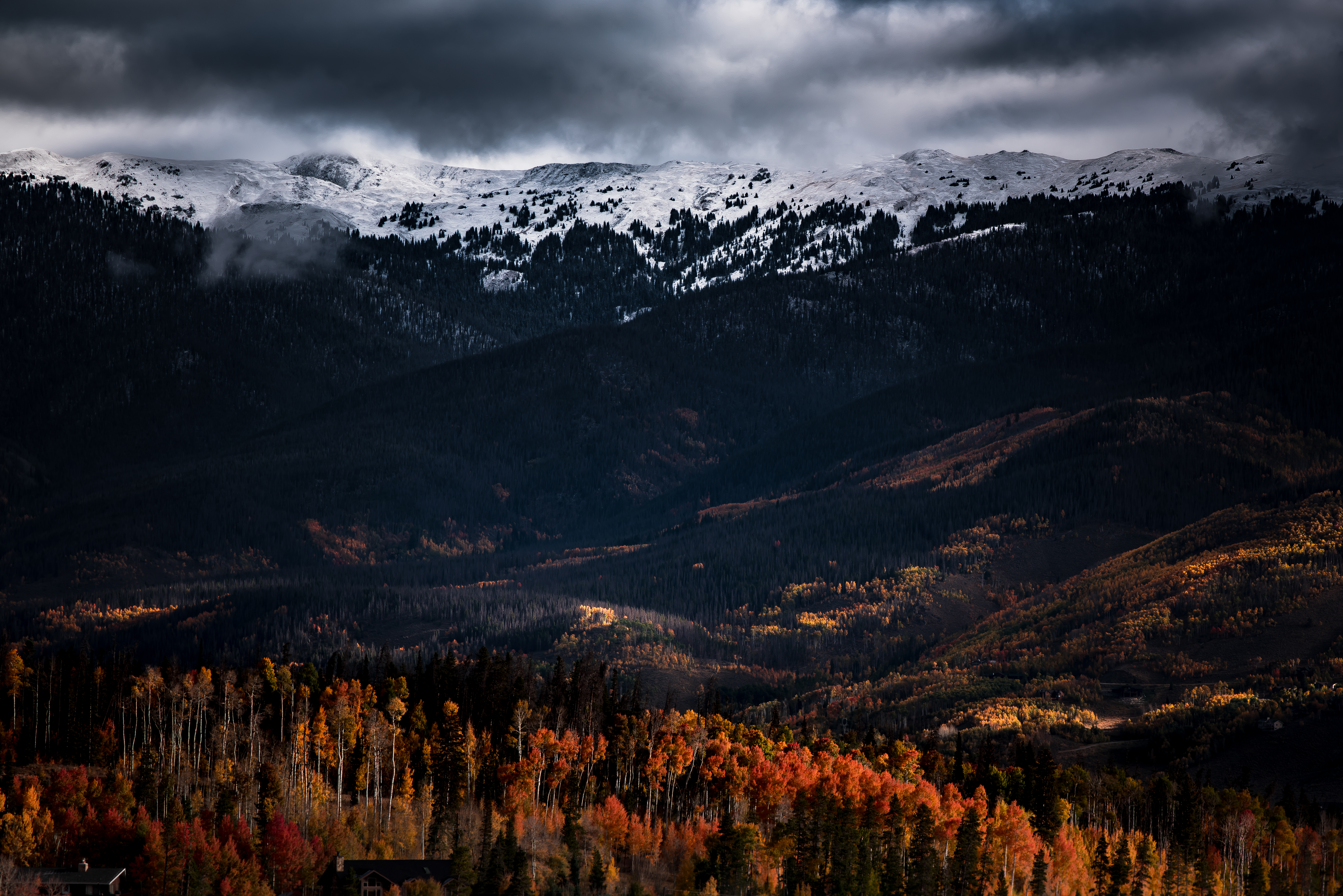 Dark mountains. Осень в горах. Мрачный пейзаж. Мрачный лес и горы. Лес горы.