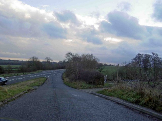 File:Huge lay-by near Cubley Carr farm on the A515 - geograph.org.uk - 1119945.jpg