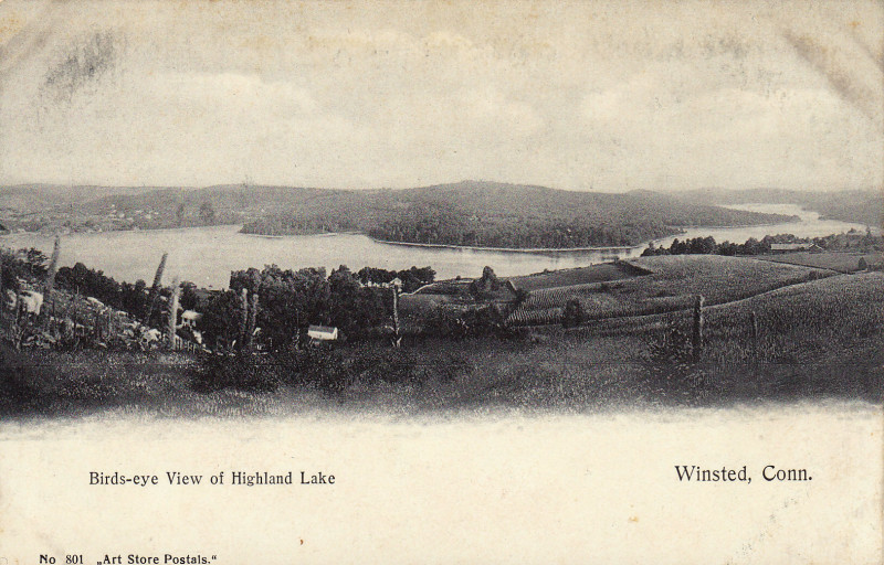 File:PostcardWinstedCTHighlandLakeBirdsEyeViewCirca1901To1907.jpg