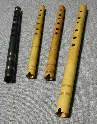 民族楽器 ケーナ　縦笛 ？竹笛 横笛 ？3個セツト　民芸品 管楽器 伝統音楽 Z20-22