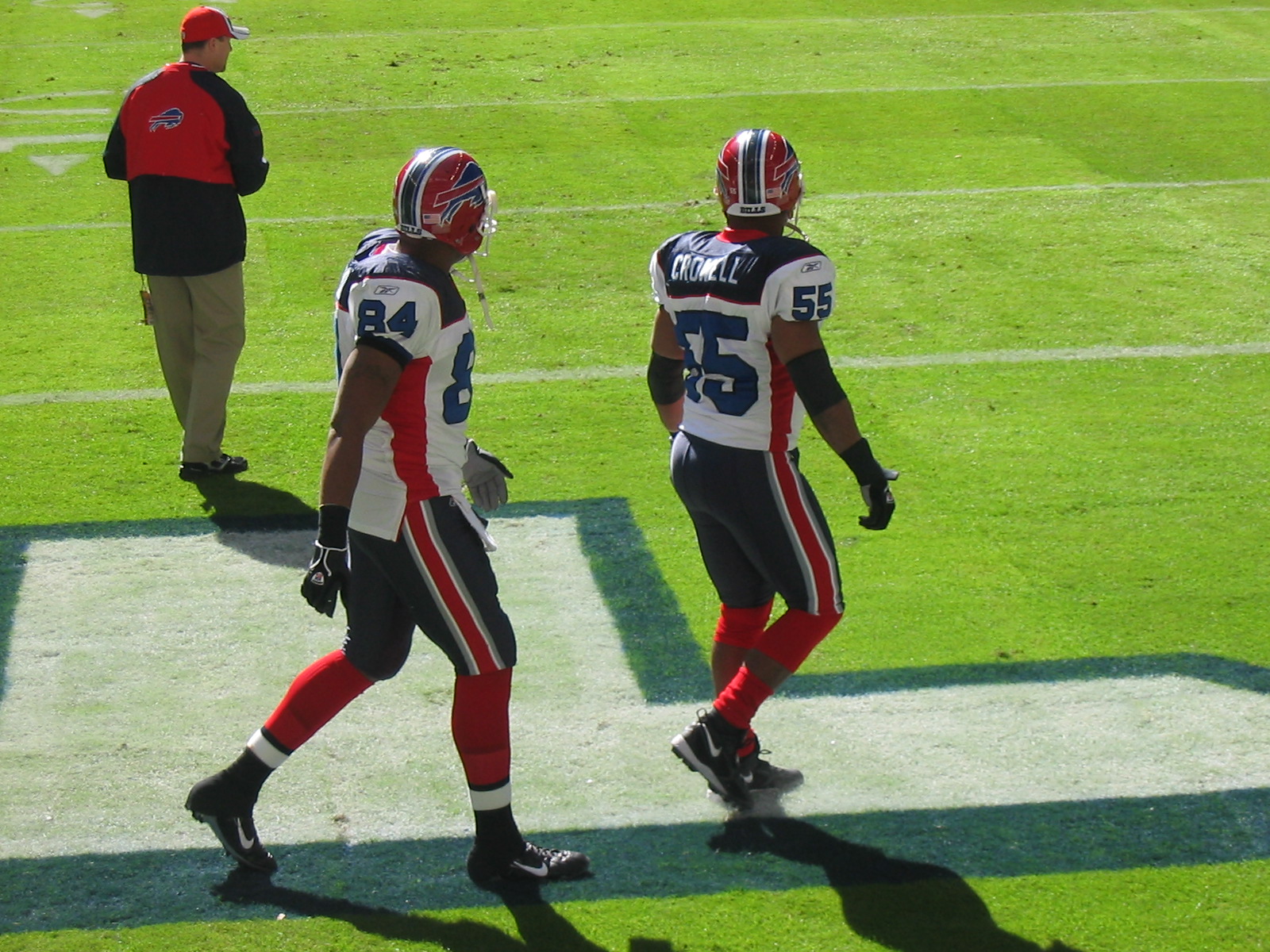 Royal (left) with Angelo Crowell in 2006