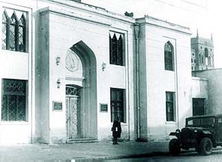 The first film studio in Baku established in the 1920s. The first film studio in Baku.jpg