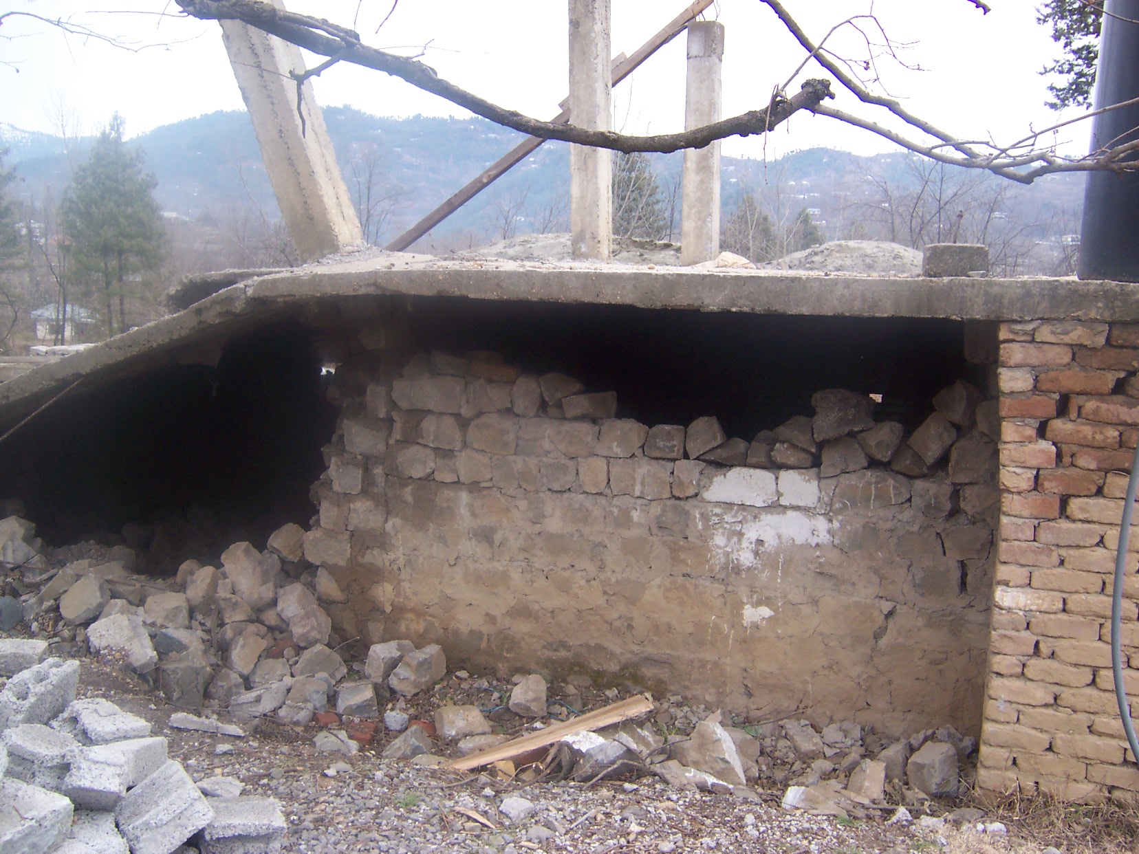 2005 Earthquake damage, Rawalakot