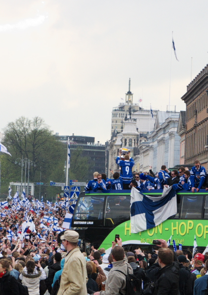 File:2011 IIHF World Championship gold medal celebrations in Helsinki.jpg