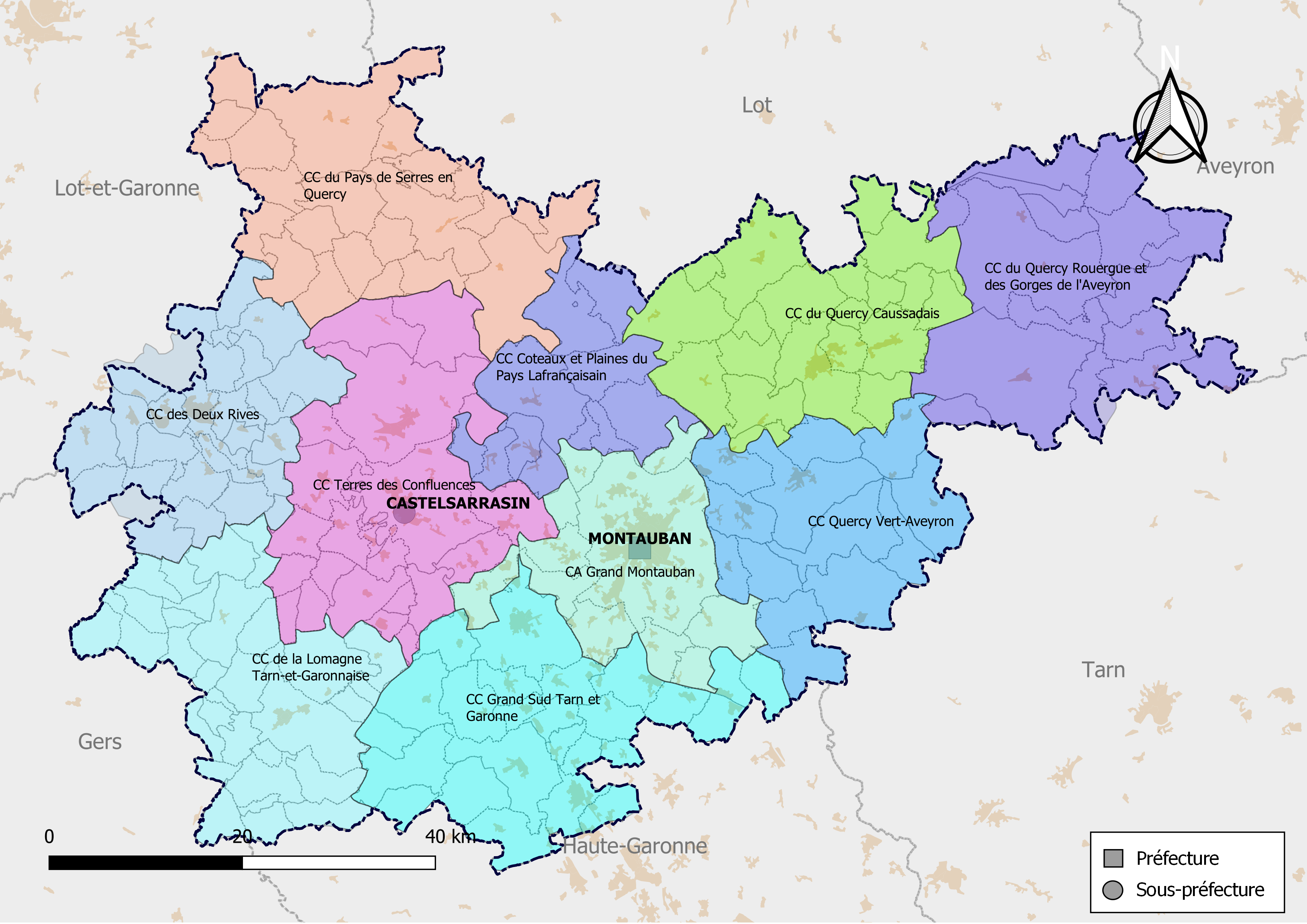 carte tarn et garonne