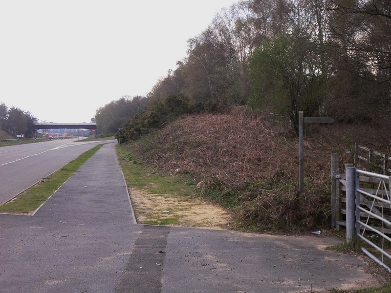 File:A3 near Thursley - geograph.org.uk - 1802306.jpg