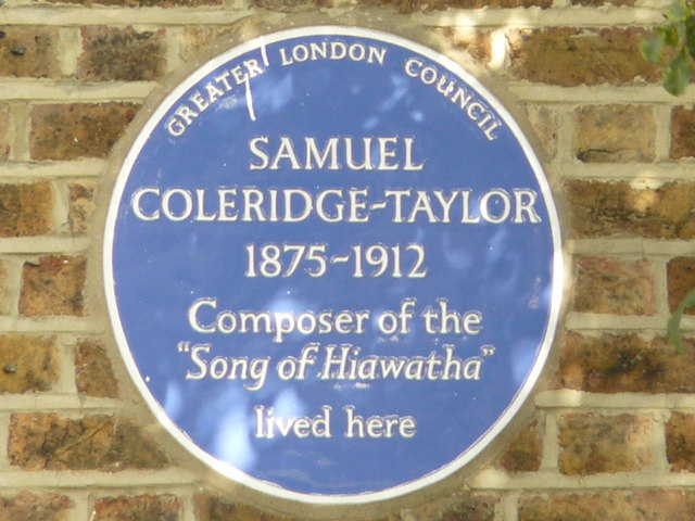 File:Blue Plaque for Samuel Coleridge-Taylor, Dagnell Park, Selhurst - geograph.org.uk - 1466227.jpg