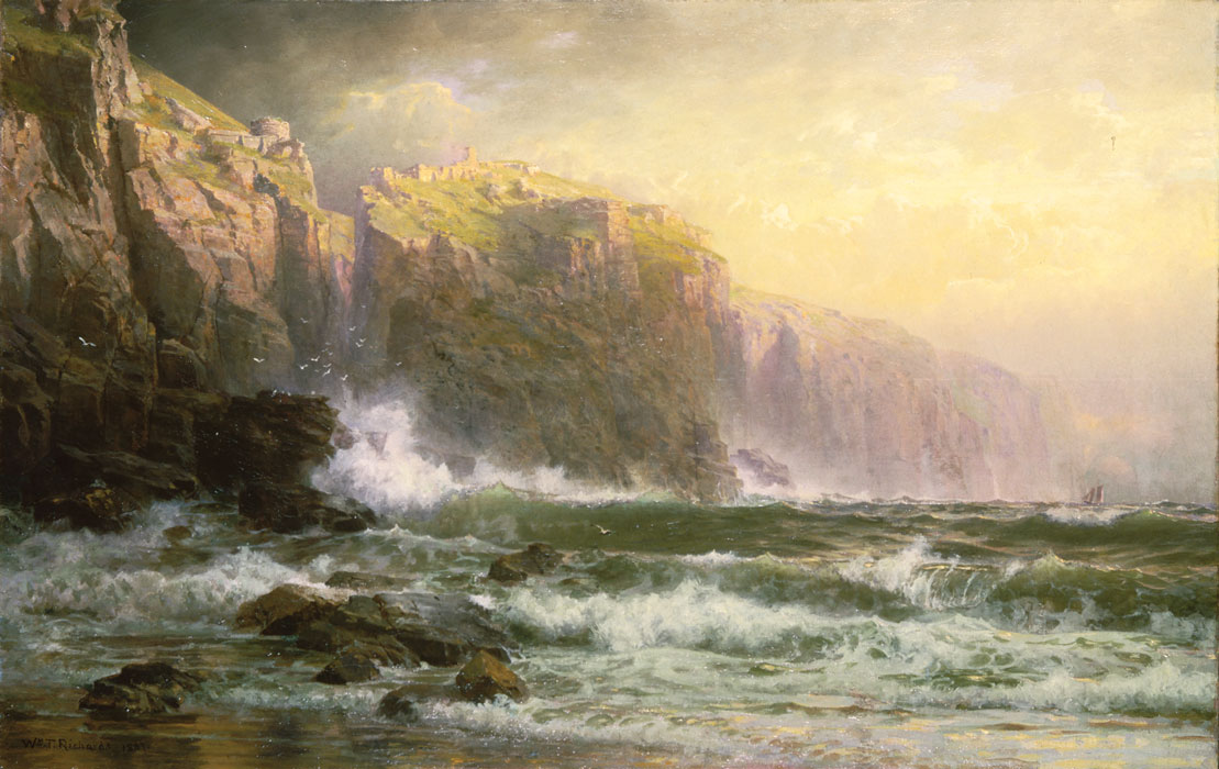 File:Brooklyn Museum - The League Long Breakers Thundering on the Reef - William Trost Richards.jpg