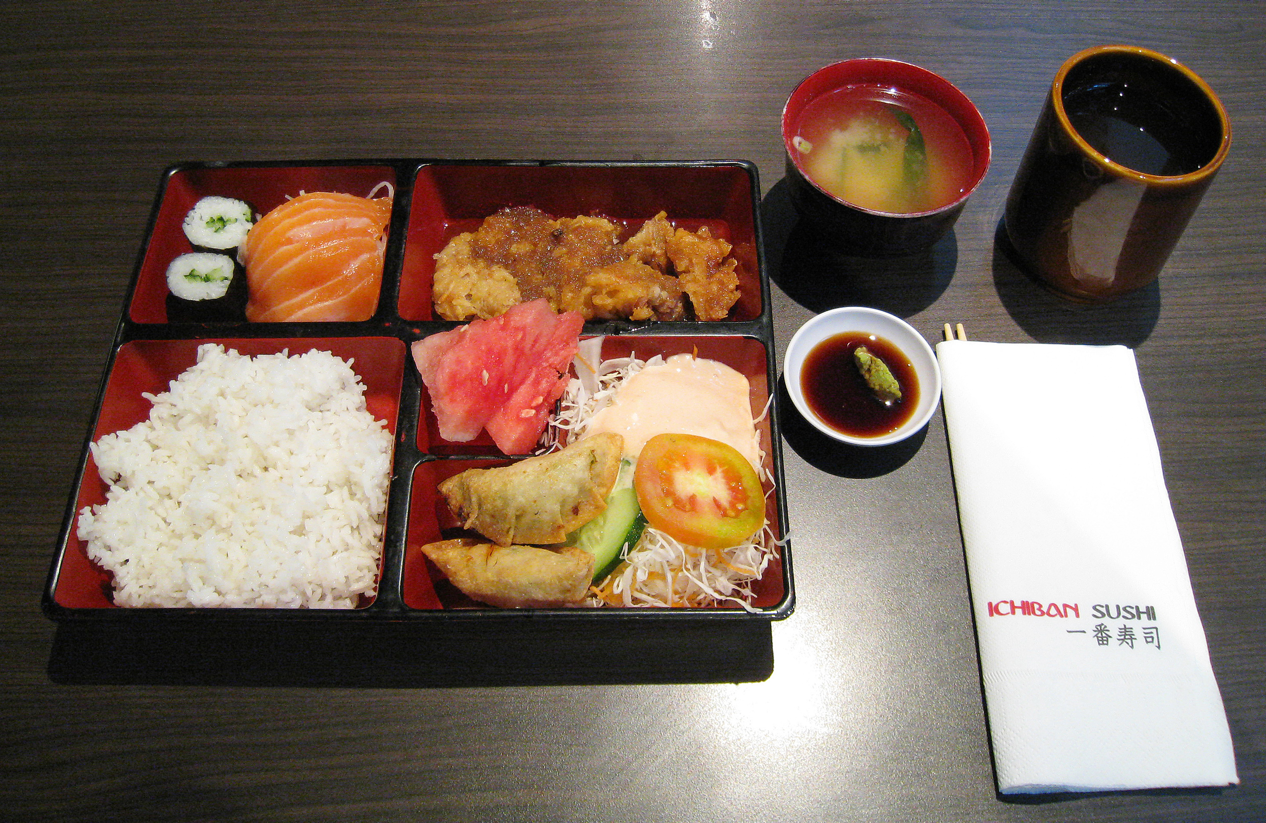 File:Chicken Teriyaki Bento Ichiban Sushi.jpg - Wikimedia Commons
