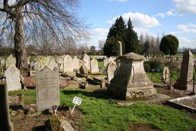 File:Crowland Abbey - churchyard - geograph.org.uk - 366112.jpg