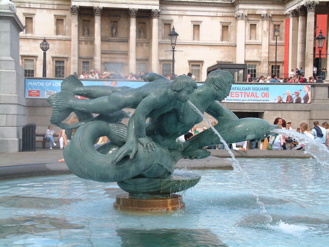 File:Fountain at Trafalgar Square, London - geograph.org.uk - 224488.jpg