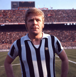 Helmut Haller in 1971 als speler van Juventus