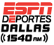 ESPN Deportes 1540 logo before network's demise. KZMP ESPNDeportes1540 logo.png