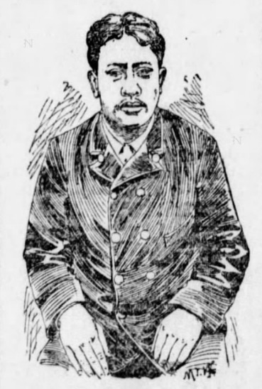 File:Leialoha. The Wounded Policeman – The Only Man Shot During The Revolution. From a photograph taken for the Examiner.jpg