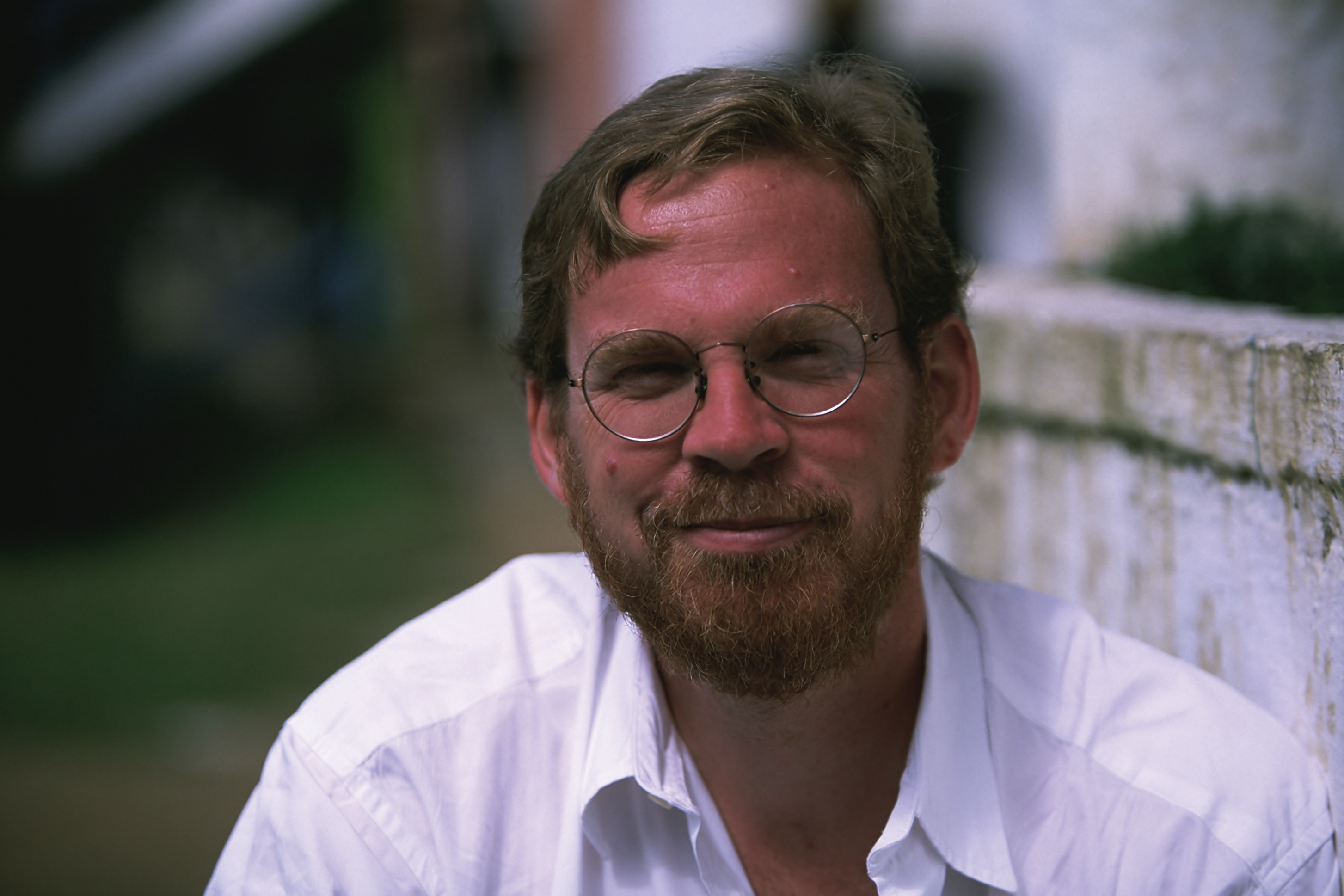 Michael Hawley in Siem Reap 2002