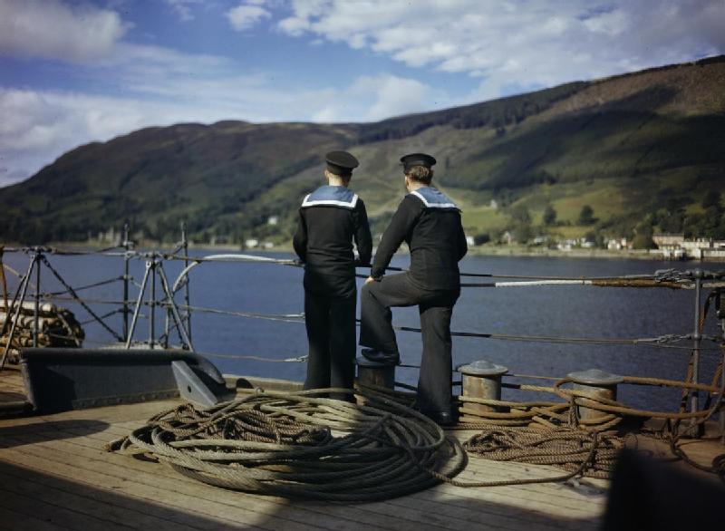 File:On Board the Submarine Depot Ship HMS Forth, Holy Loch, Scotland, 1942 TR535.jpg