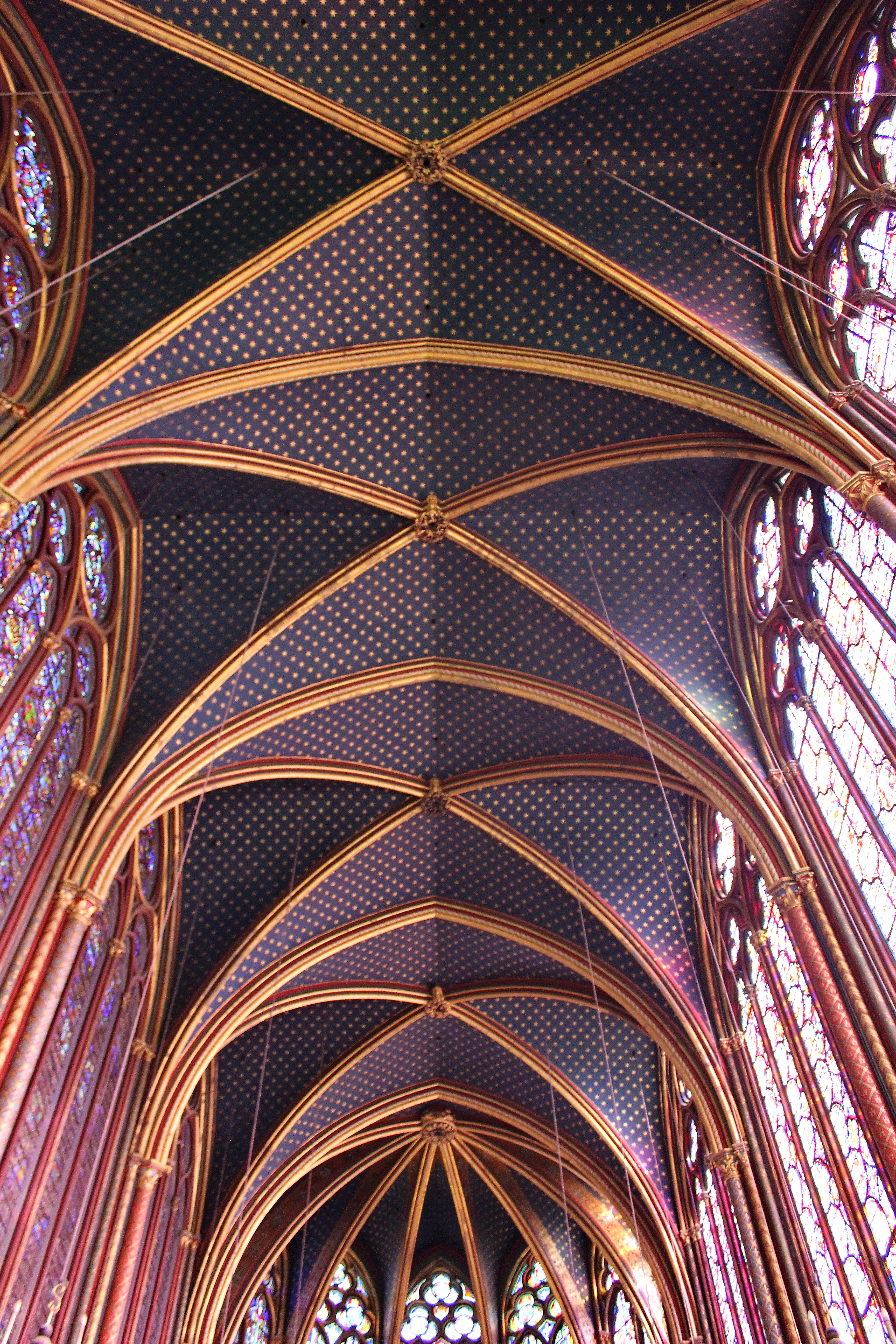 Datei Sainte Chapelle Decke Jpg Wikipedia